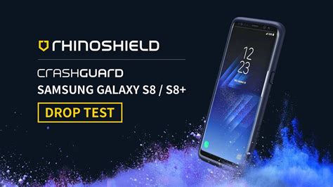 rhinoshield s8 drop test|Protect your big S8+ Screen with a CrashGuard from RhinoShield.